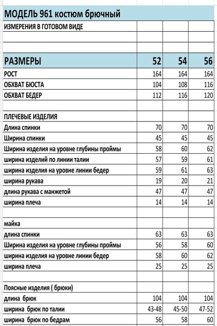 Костюм брючный 961 Багира АнТа
