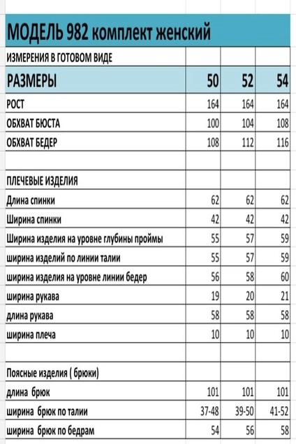 Костюм брючный 982 Багира АнТа