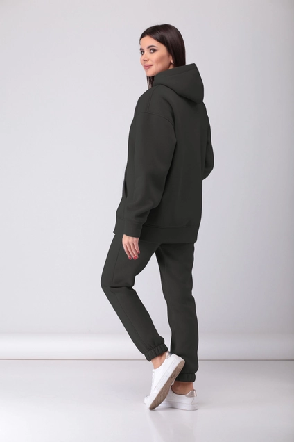 Спортивный костюм 3070-1 черный Багряница
