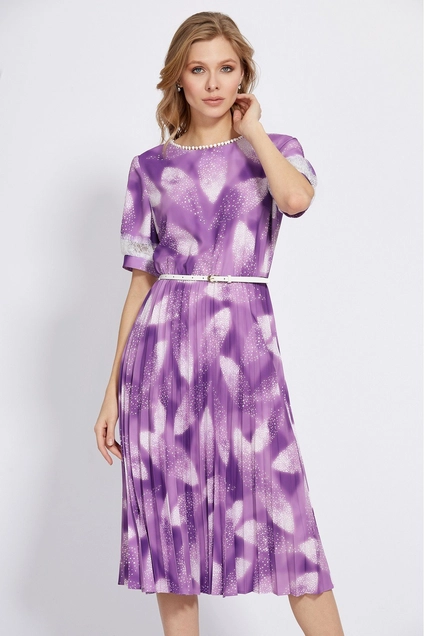 Платье 4906 фиолетовый Bazalini