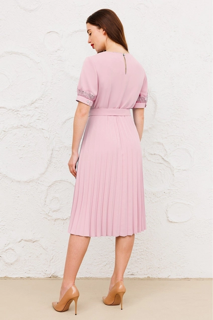 Платье 4938 розовый Bazalini