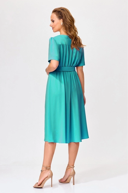 Платье 4953 бирюзовый Bazalini