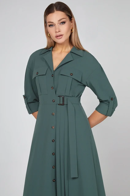 *Платье 5012 изумрудный  Bazalini