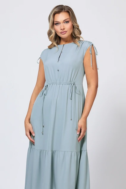 Платье 5056 фисташка Bazalini