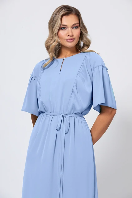 Платье 5043 голубой Bazalini