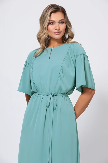 Платье 5043 бирюзовый Bazalini