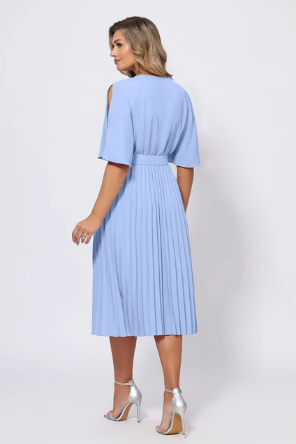 Платье 5050 голубой Bazalini