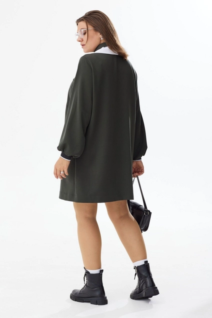 Платье 1026 хаки BegiModa