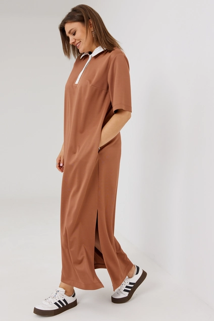 Платье 1051 терракот BegiModa