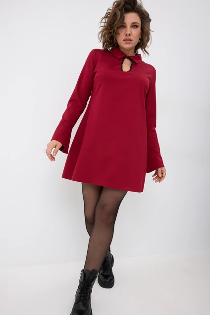 Платье 1062 бордо BegiModa