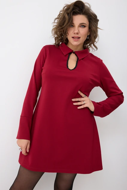 Платье 1062 бордо BegiModa