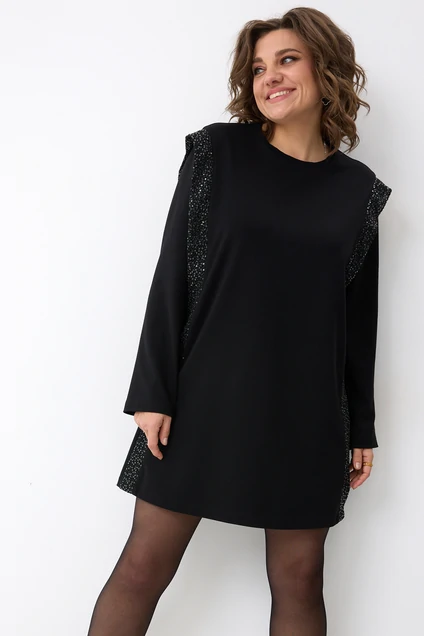 *Платье 1063 черный BegiModa