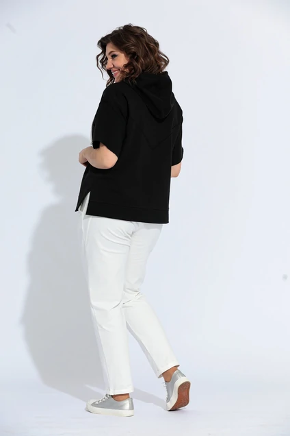Блузка 4001 черный BegiModa