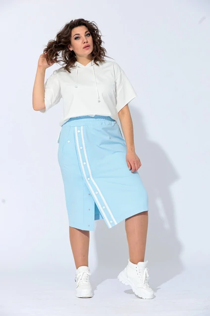 Блузка 4001 молочный BegiModa