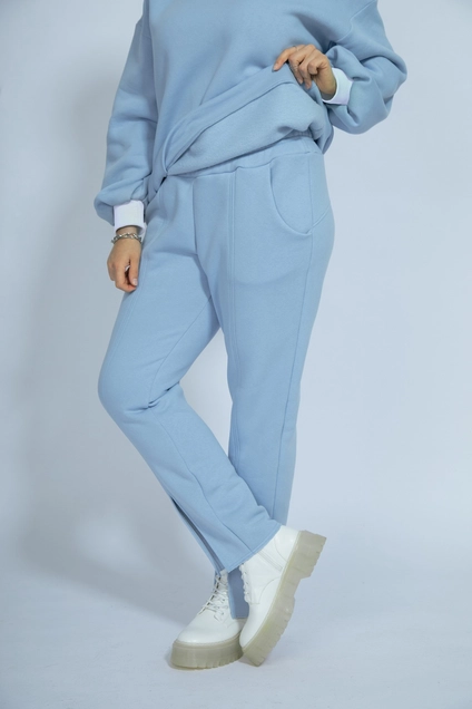 Спортивный костюм 3018 голубой BegiModa