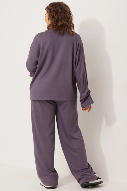 Костюм брючный 3082 баклажан BegiModa
