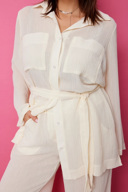Костюм брючный 3095 пломбир BegiModa