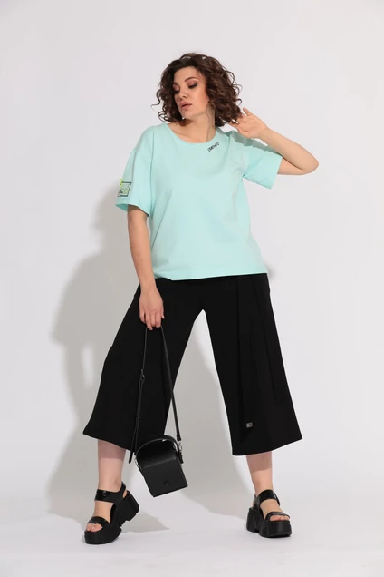 Блузка 4004 мятный BegiModa