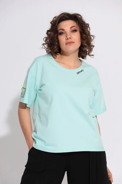 Блузка 4004 мятный BegiModa