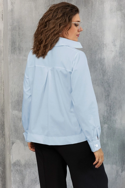 Блузка 4107 голубой BegiModa