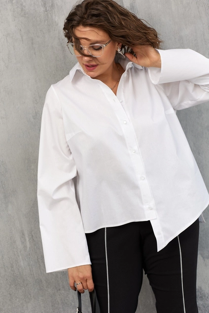 Блузка 4108 белый BegiModa
