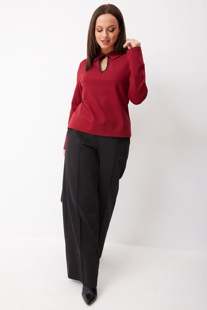 Блузка 4147 бордо BegiModa