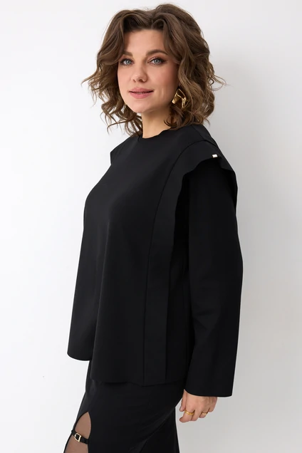Джемпер 4150 черный BegiModa