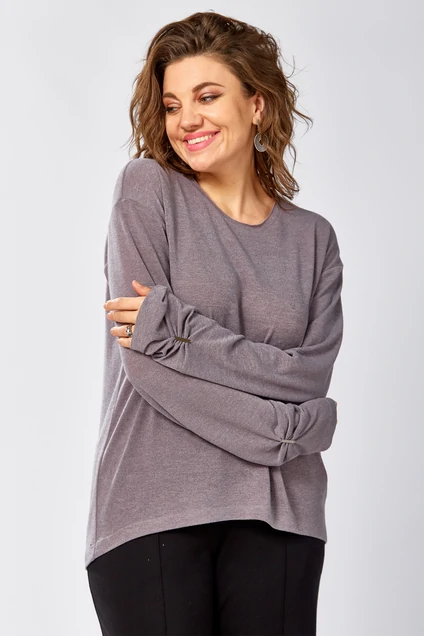 Джемпер 4154 фиолетовый пепел BegiModa