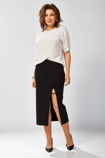 Юбка 5017 черный BegiModa