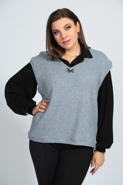 Жилет 7001 голубой BegiModa