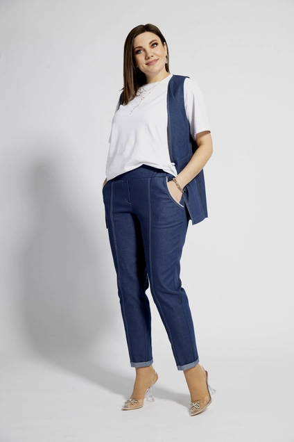 Жилет 7003 темно-синий BegiModa