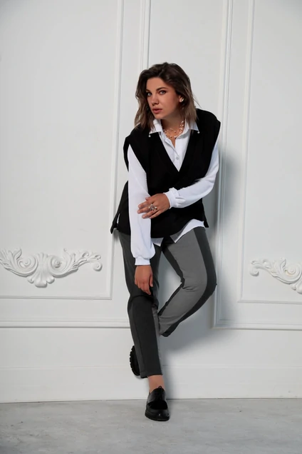 Жилет 7006 черный BegiModa
