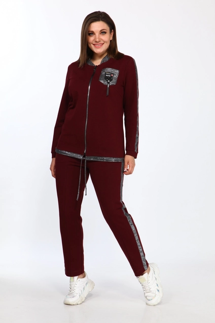 Спортивный костюм 455 бордо Bonna Image