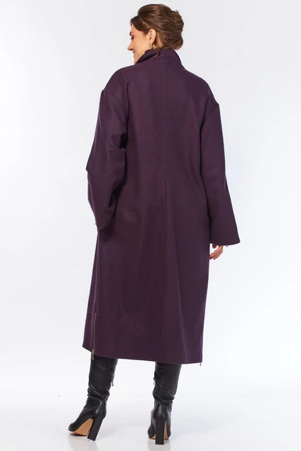 Пальто 2100 баклажанный Celentano