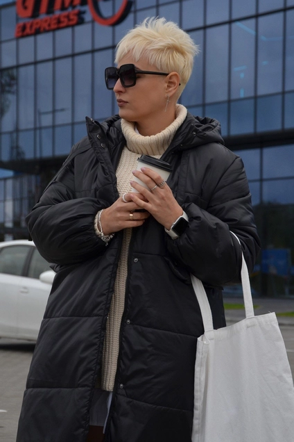 Пальто 5028 черный DOGGI