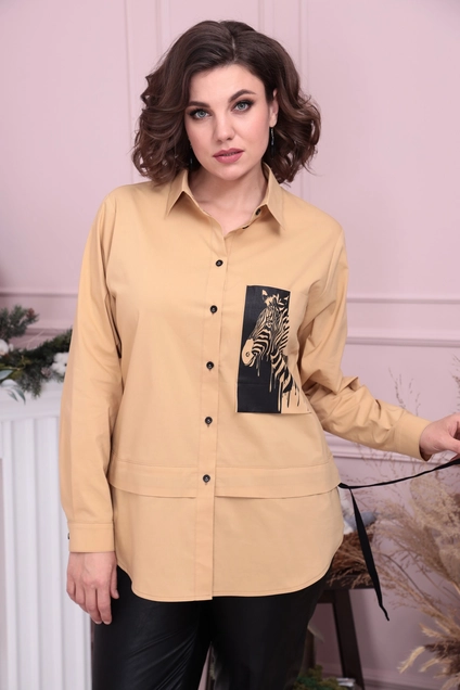 Рубашка 2076 золото Danaida