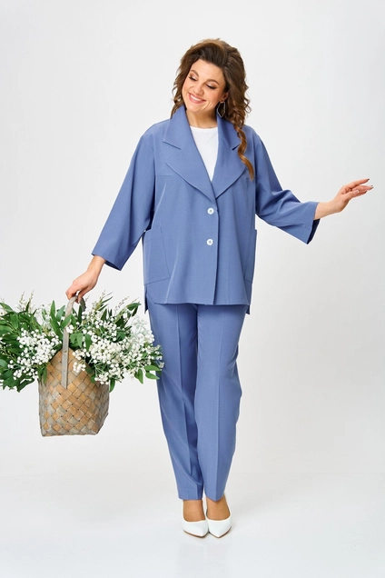 Костюм брючный 2240 деним Danaida