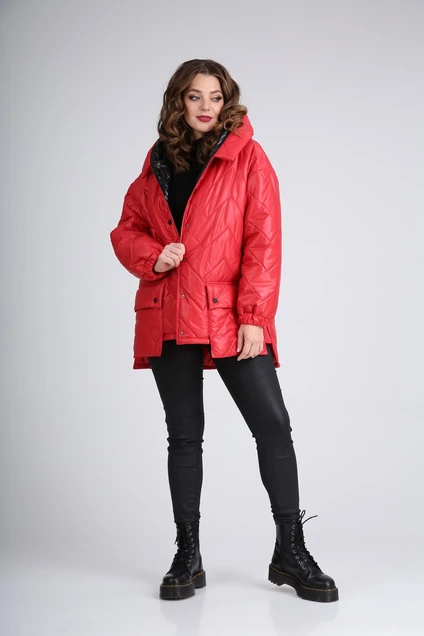 Куртка 1729 красный Diamant