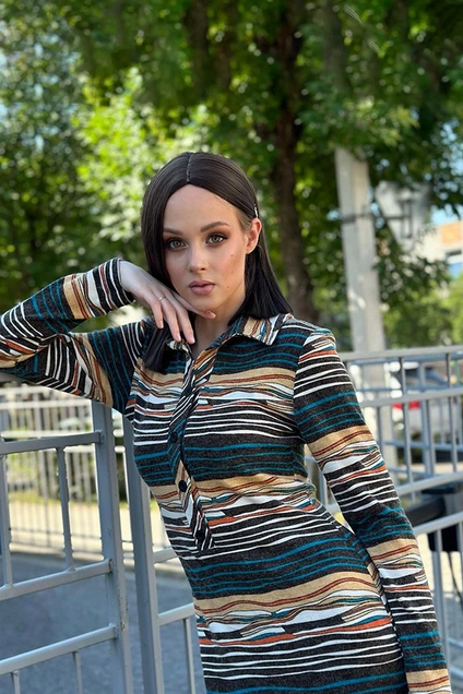 Платье 1601 бирюза Diva
