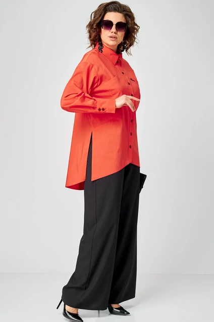 Блузка 7319 коралл EVA GRANT