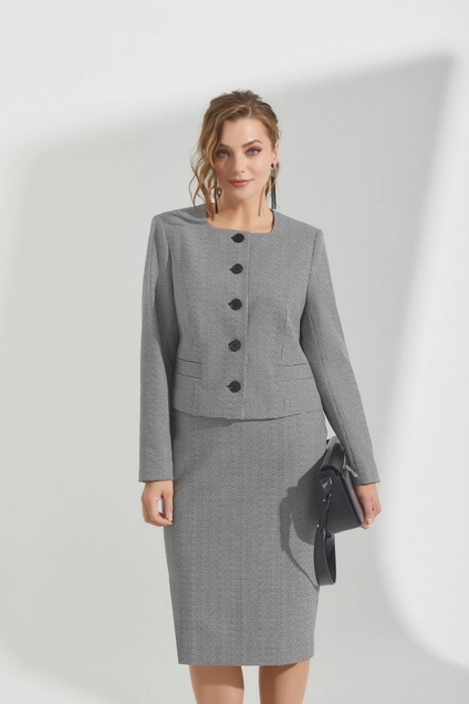 Костюм с юбкой 4157-2 Elady