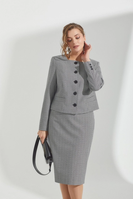 Костюм с юбкой 4157-2 Elady