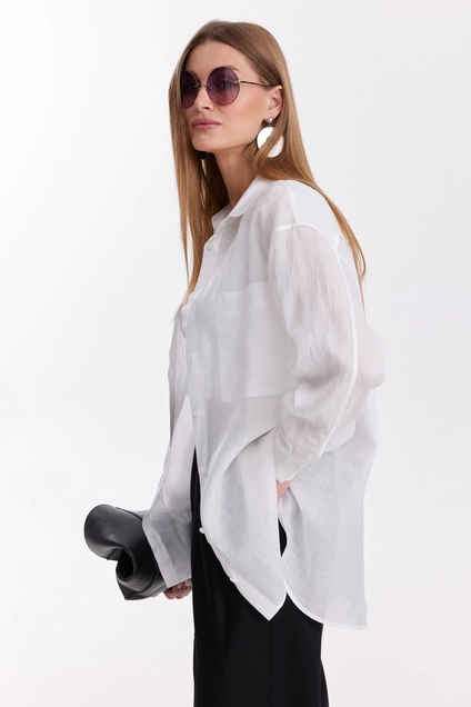 Блузка 4600 белый Elady