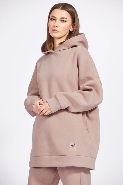 Спортивный костюм 2180 бежевый EOLA