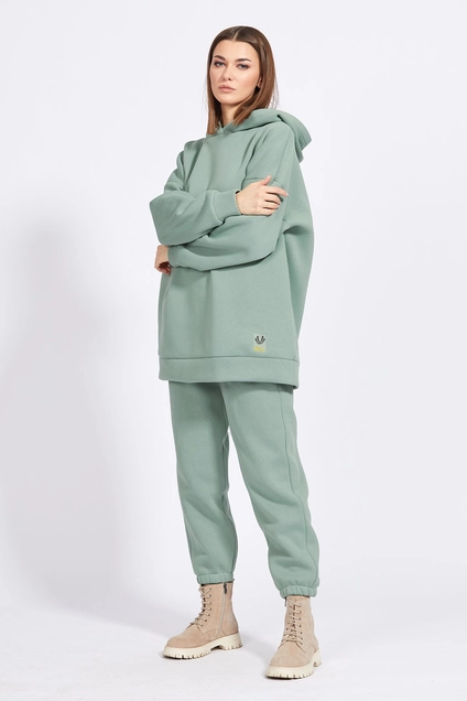 Спортивный костюм 2180 изумруд EOLA