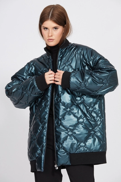 Куртка 2447 изумруд EOLA