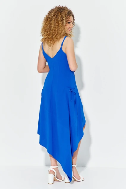 Платье 612 синий Euro Moda