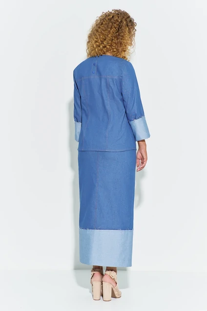 Костюм с юбкой 698 Euro Moda