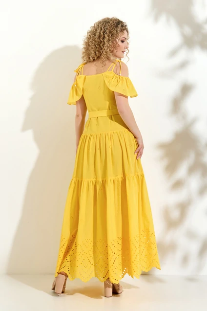 Сарафан 705 желтый Euro Moda