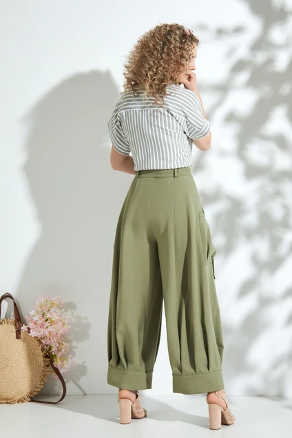 Брюки 731 хаки Euro Moda